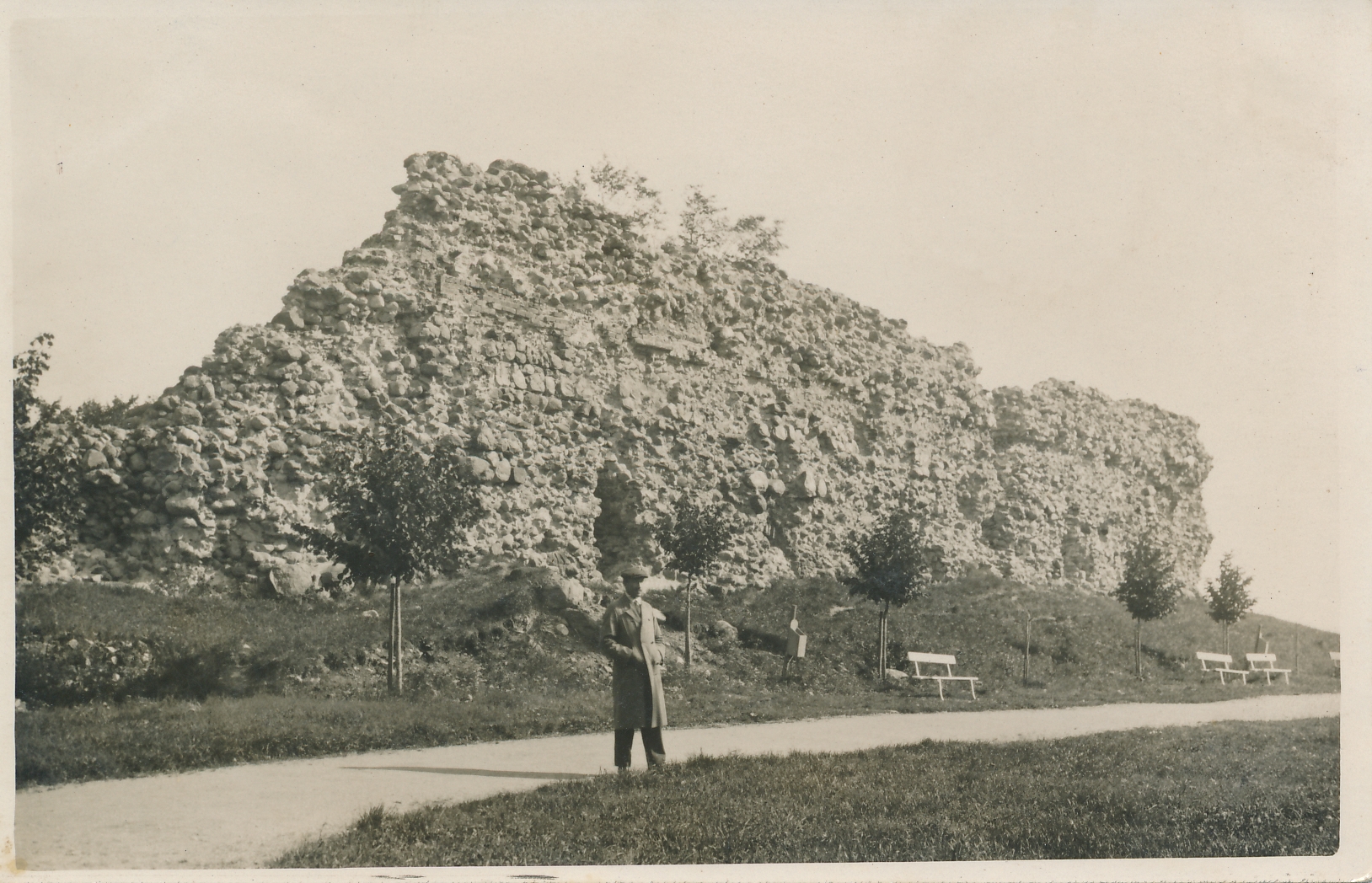 foto, Viljandi, lossimäed, I Kirsimägi, u 1930
