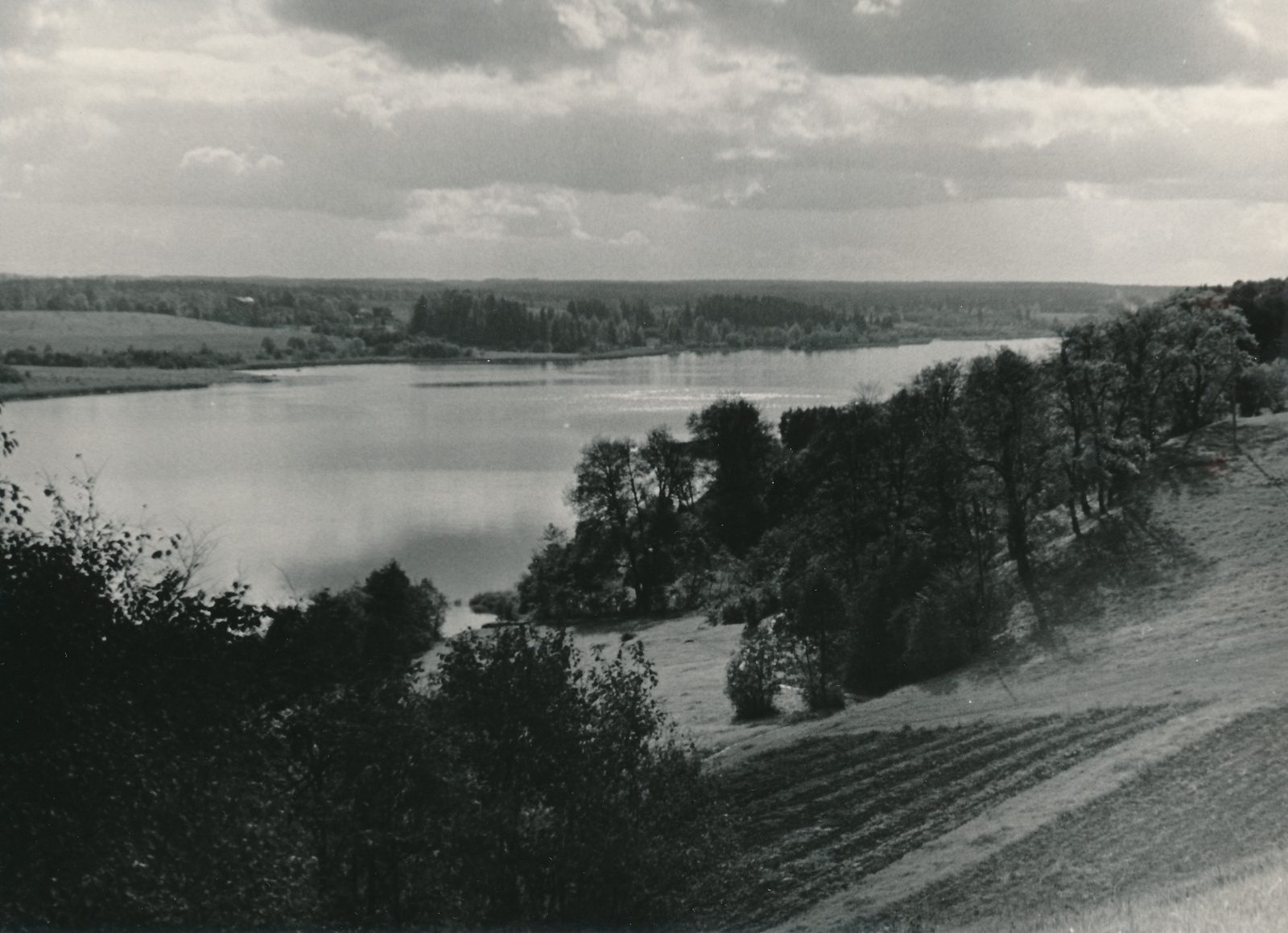 foto, Viljandi, järv, 1960, foto A. Kiisla