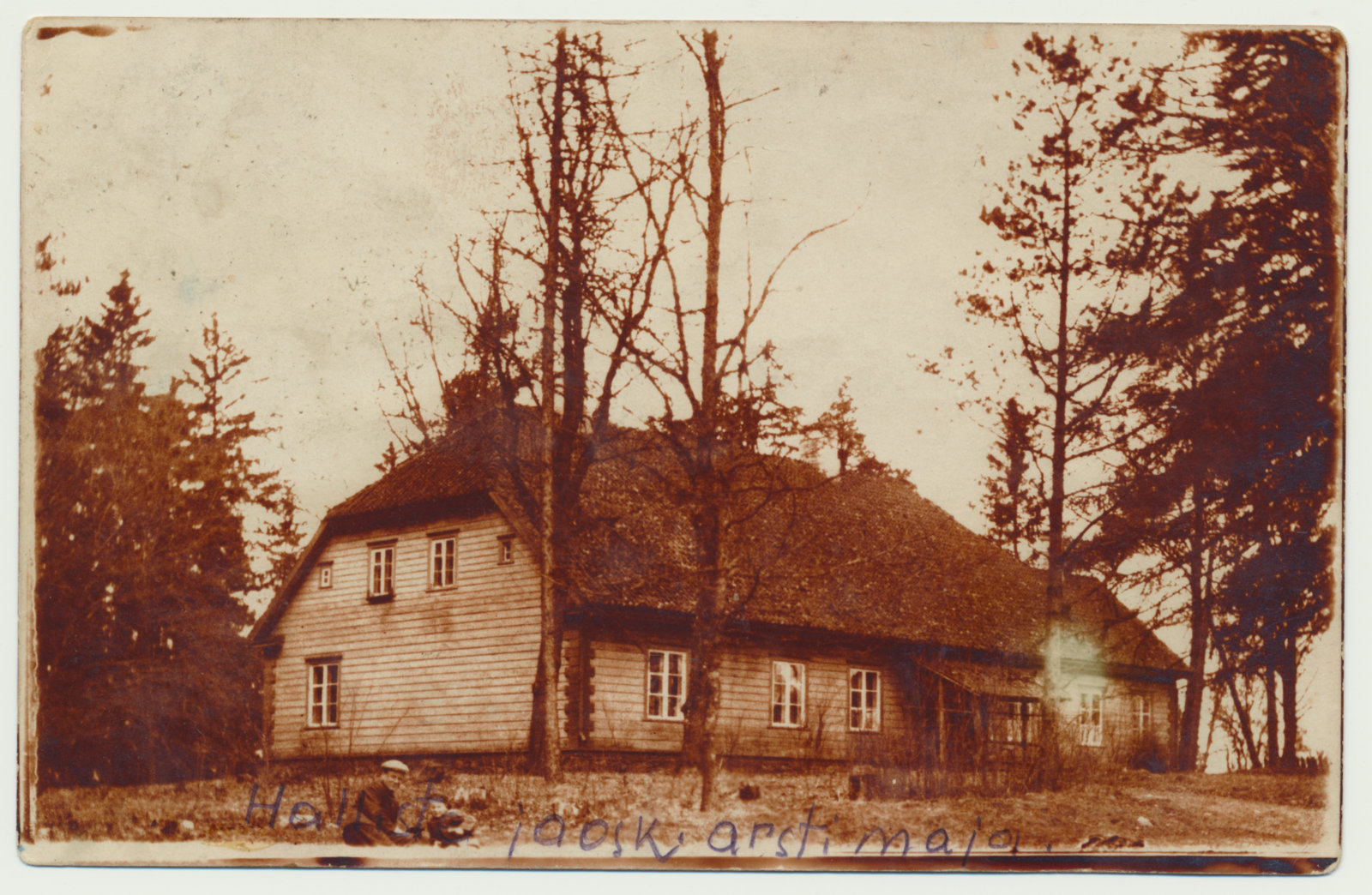 foto, Viljandimaa, Halliste arstimaja, u 1930