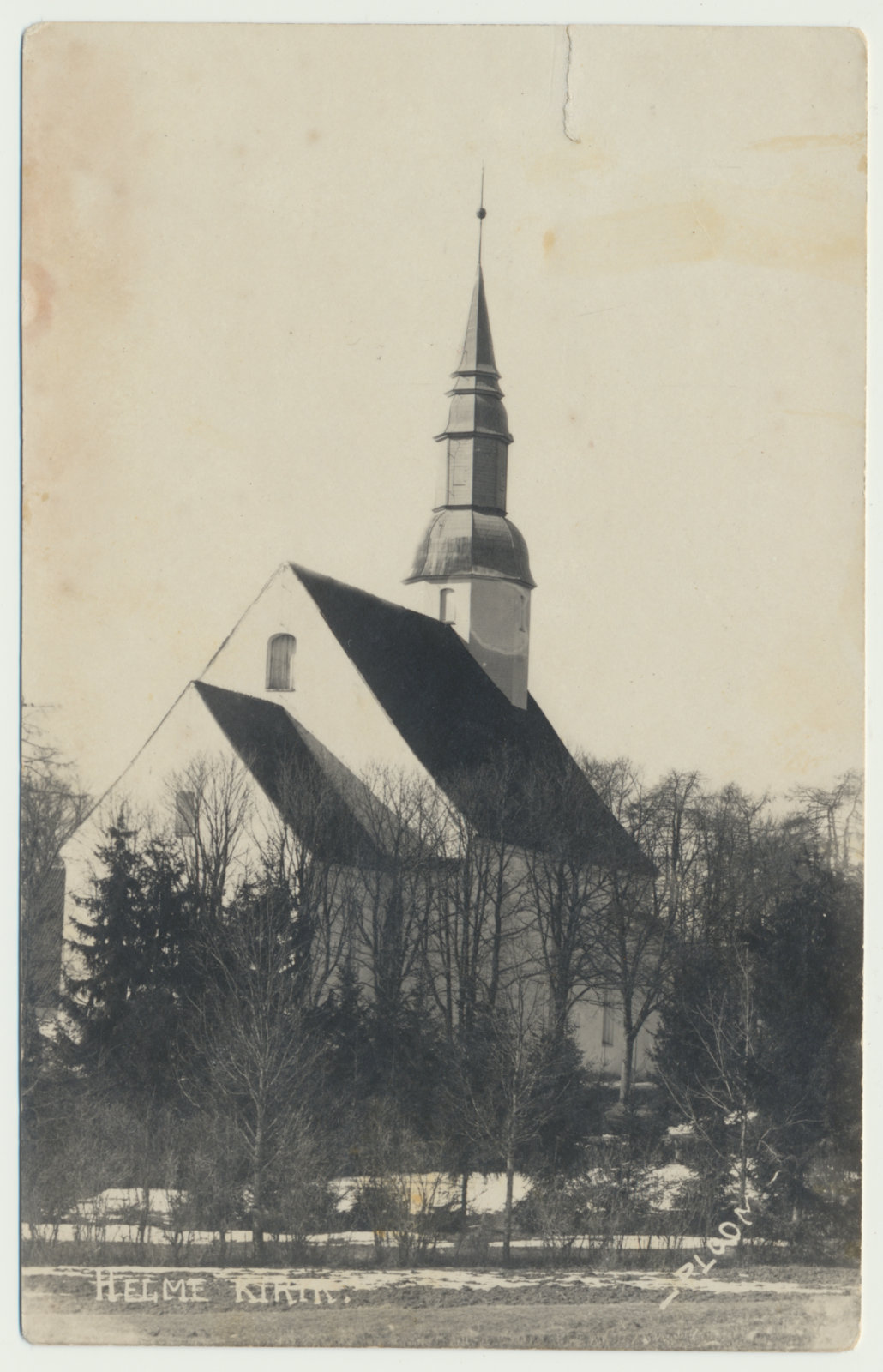 foto, Valgamaa, Helme kirik, u 1930, foto Ploom