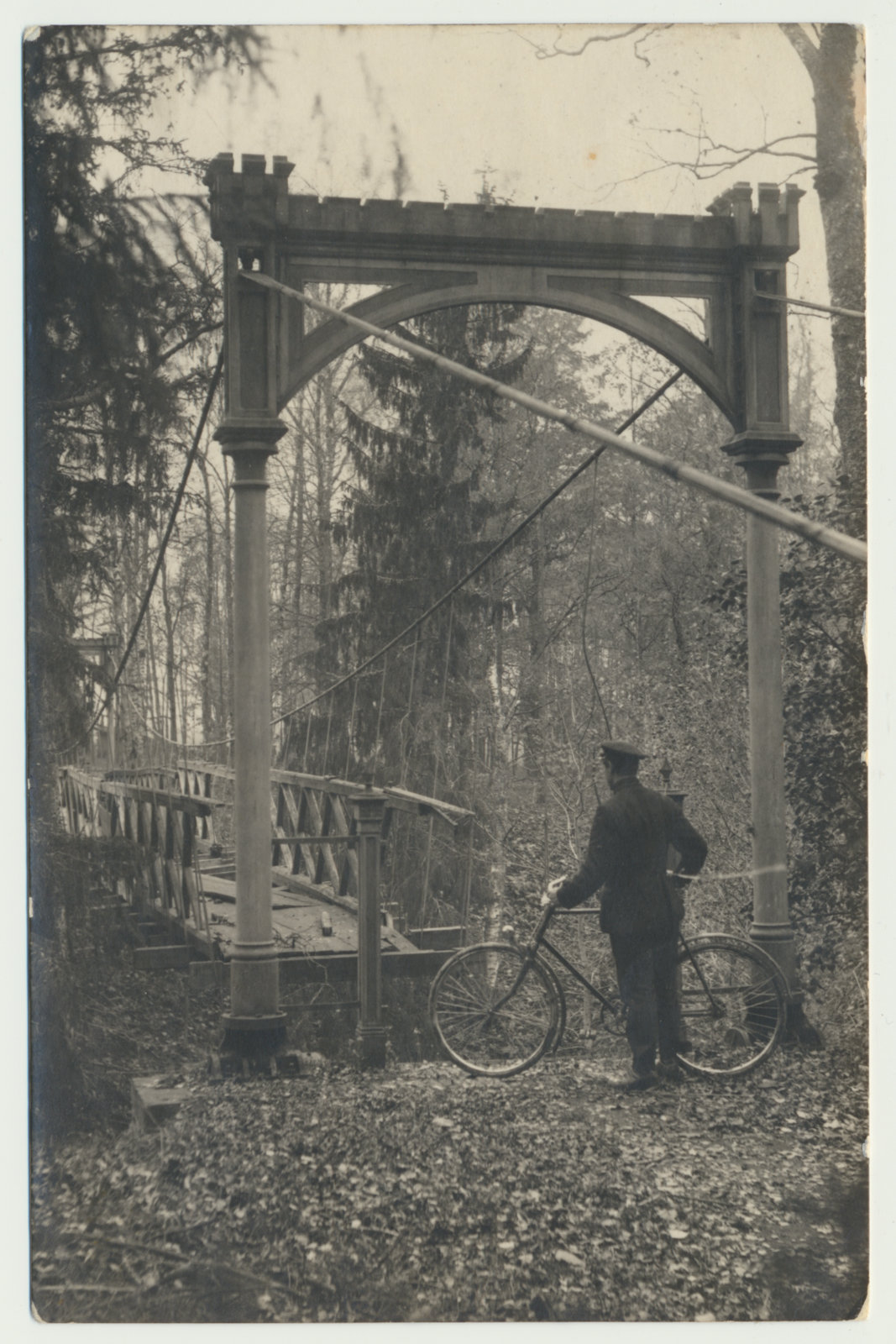 foto, Viljandimaa, Tarvastu rippsild, u 1925