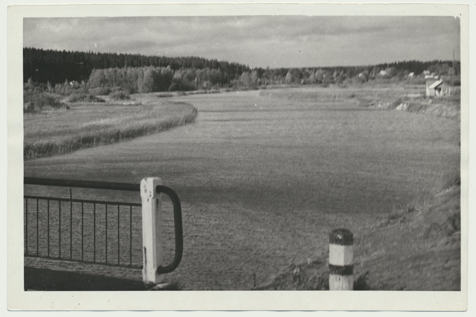 foto, Viljandimaa, Pikasilla, Väike-Emajõgi, u 1960, foto A. Kiisla