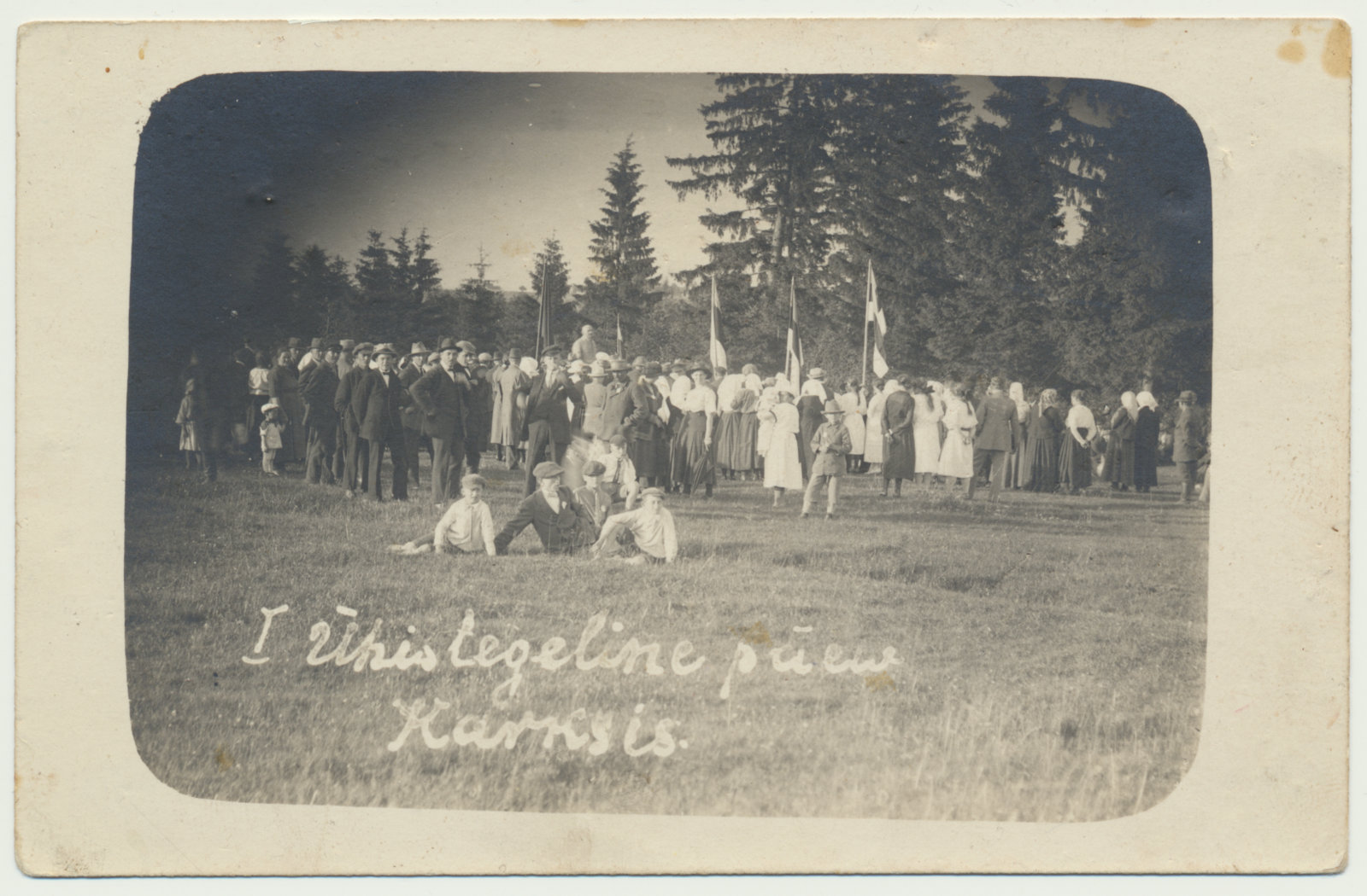 foto, Viljandimaa, Karksi, esimene ühistegevuse päev, u 1925?
