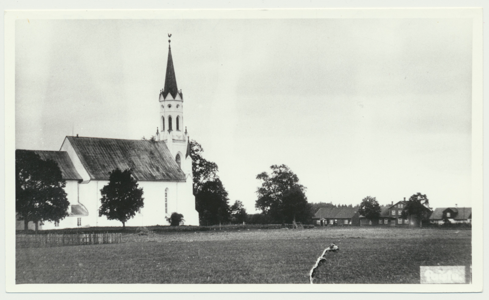 fotokoopia, Viljandimaa, Paistu kirik, 1939