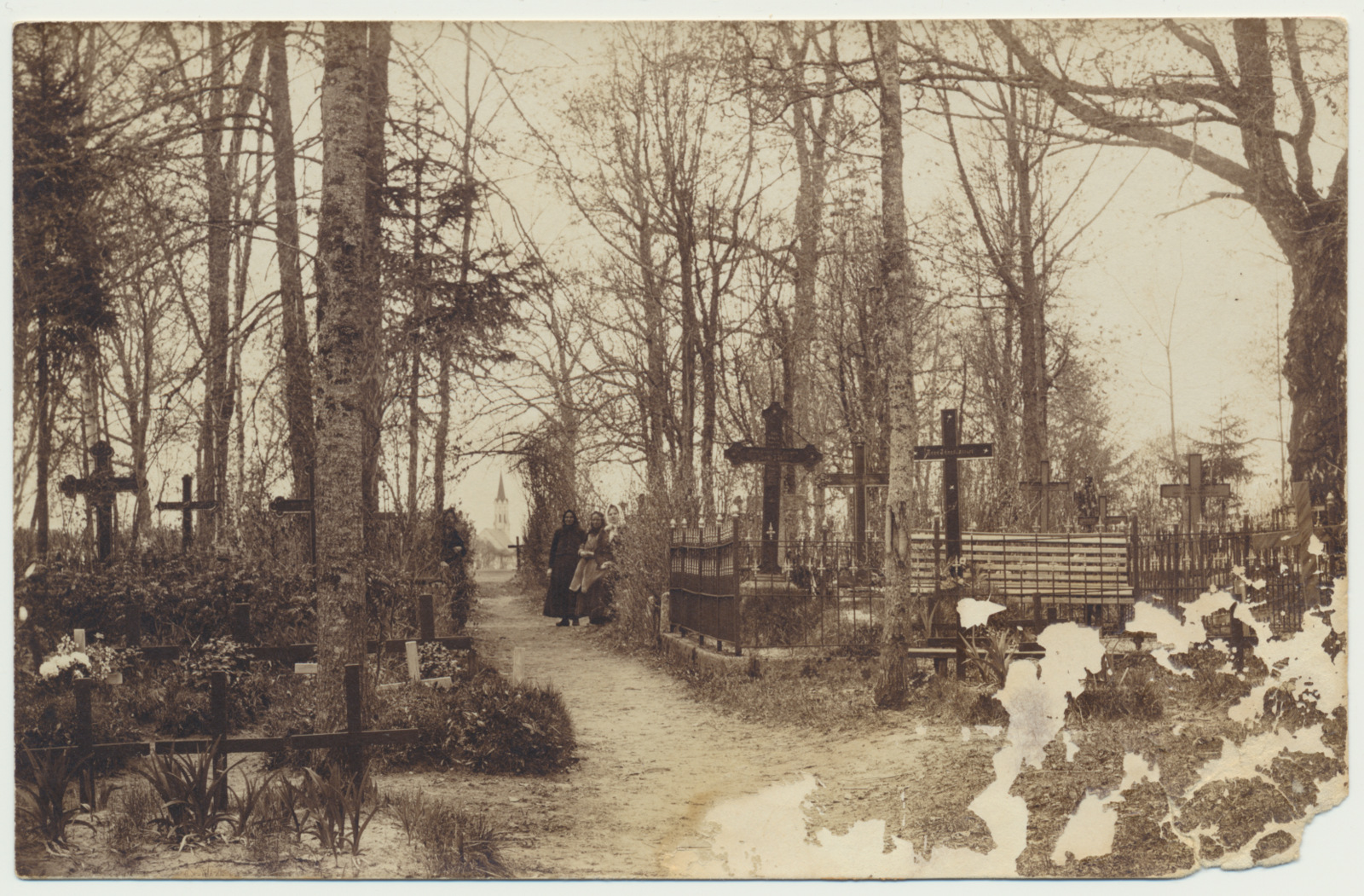 foto, Viljandimaa, Paistu, kalmistu, u 1920