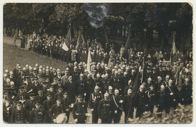 foto, Viljandi tuletõrjujad, u 1930