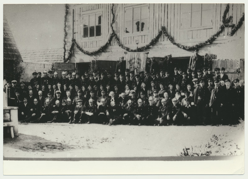 fotokoopia, Viljandimaa, Mõisaküla, Tuletõrje seltsi uue pritsikuuri õnnistamine, 1936