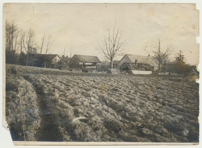 foto, Viljandimaa, Aidu vald, Kolube talu, u 1935