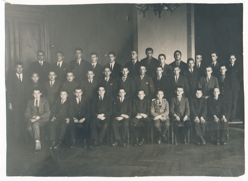 foto, Paide Poeglaste Reaalgümnaasium, grupp, 1922