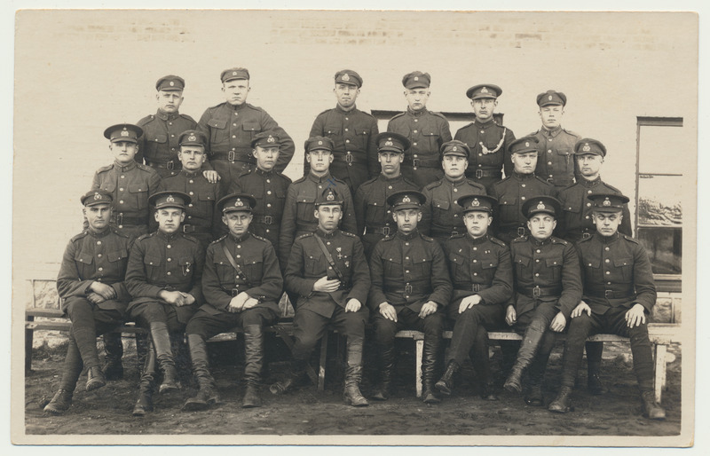 foto, Võru, 7. Jalaväe rügement, grupp, u 1925