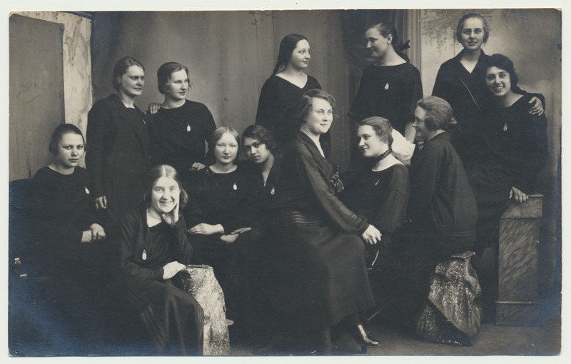 foto, Paide ühisgümnaasiumi lõpetajad?, u 1928