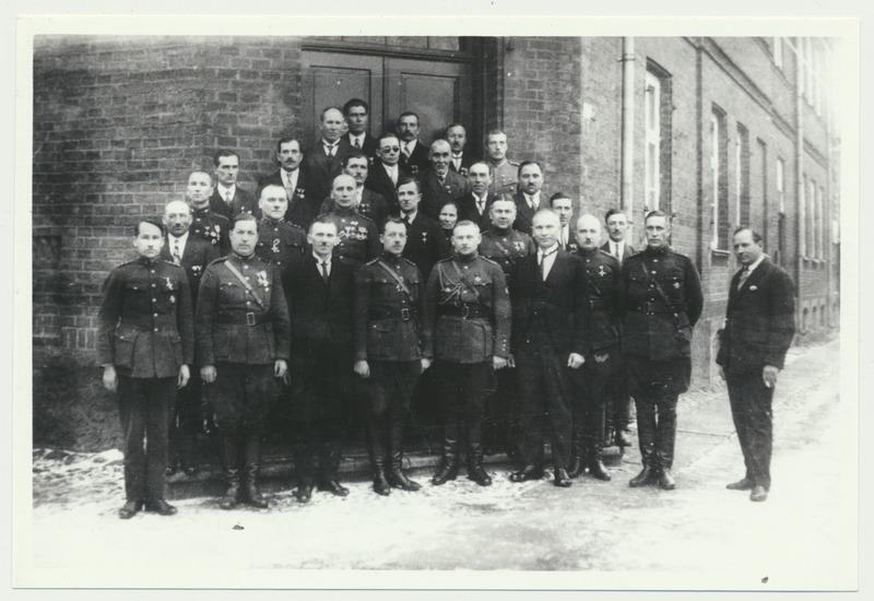 fotokoopia, Viljandi, Pikk tn 5, Vabaduseristi Vendade Ühenduse Viljandi osakond, grupp, 1930