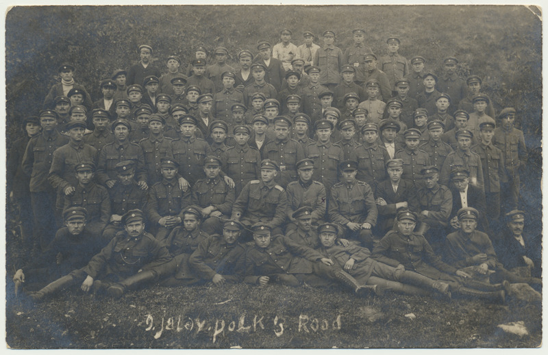 foto, Eesti Vabadussõda, Narva, 9 jalaväepolk, 3 rood, 08.11.1919