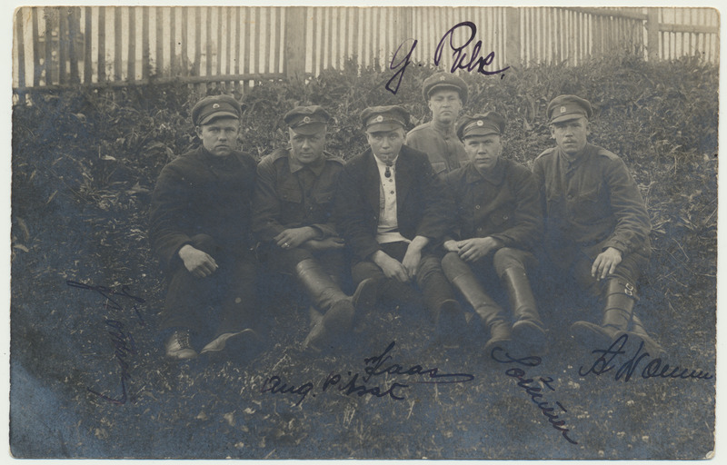 foto, Eesti Vabadussõda, Narva, 9 jalaväepolk, 3 rood, november 1919, foto Tamm