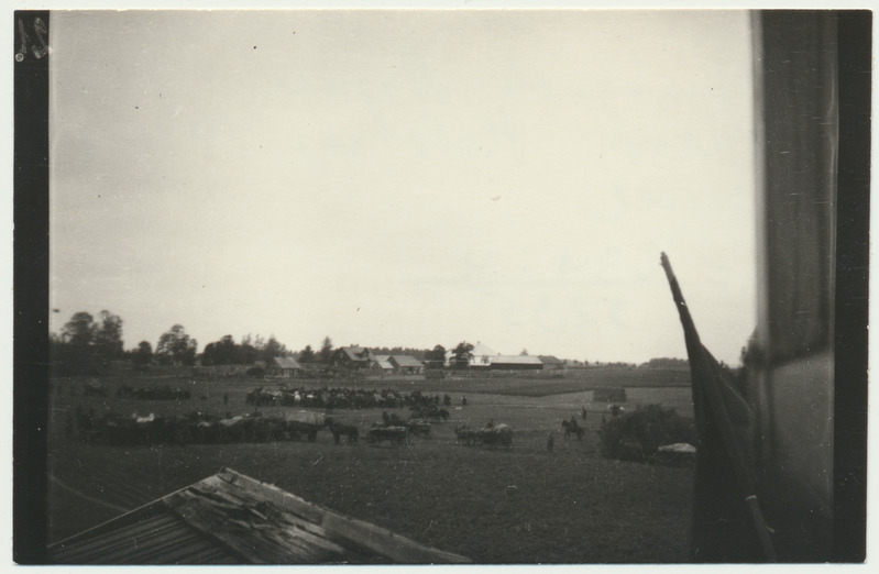foto, Viljandimaa, Holstre, nõukogude armee väeosa, suvi 1940