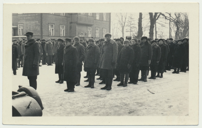 foto, Viljandi? Saksa sõjaväkke mobiliseeritud?, u 1944