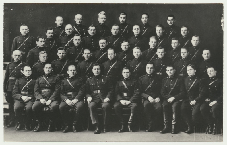 fotokoopia, Kaitseliidu Sakalamaa Maleva kompanii, VEPS-i kaubanduse osakonna meestöötajad, u 1930