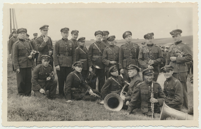 foto, Kaitseliidu Sakalamaa Maleva orkester, u 1935