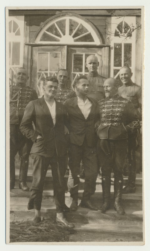foto, ratsarügement, rännak, grupp, september 1928