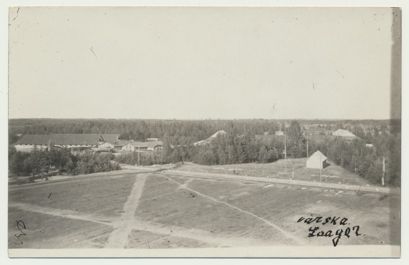 foto, Eesti sõjavägi, Värska laager, 1927