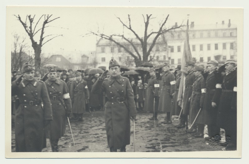 foto, Tartu, Eesti Vabariigi aastapäeva paraad, 1935