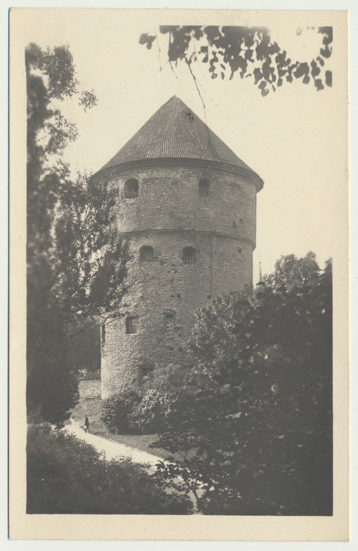 foto, Tallinn, kaitsetorn Kiek in de Kök, u 1915, foto J. Christin