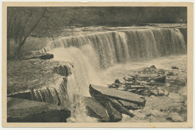 trükipostkaart, Harjumaa, Keila-Joa, juga, u 1935, foto ateljee H. Tammet