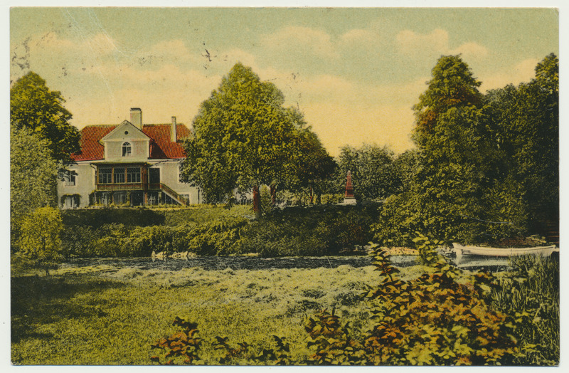 värviline trükipostkaart, Harjumaa, Kose suvemõis, u 1905, kirjastus R. von der Ley