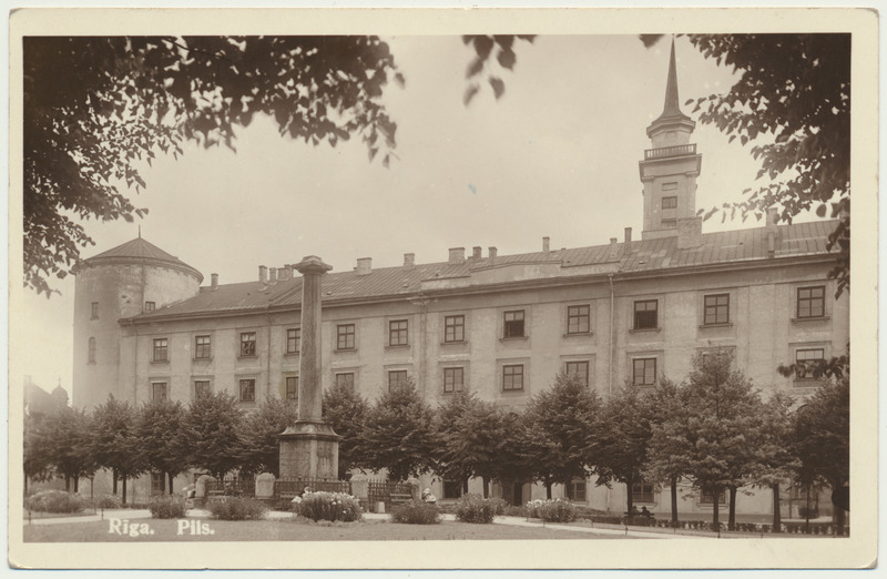 fotopostkaart, Riia loss (presidendi loss), u 1930