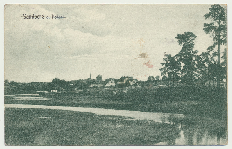 trükipostkaart, Valgamaa, Pedeli jõgi, u 1910