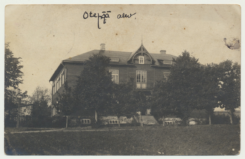 fotopostkaart, Otepää, koolihoone?, u 1918