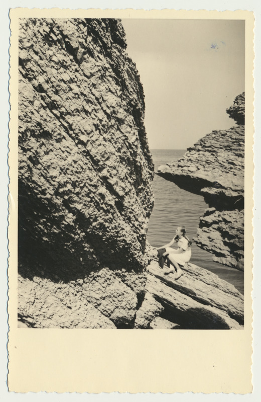 fotopostkaart, Pakri, pankrannik, u 1940, foto J. Triefeldt