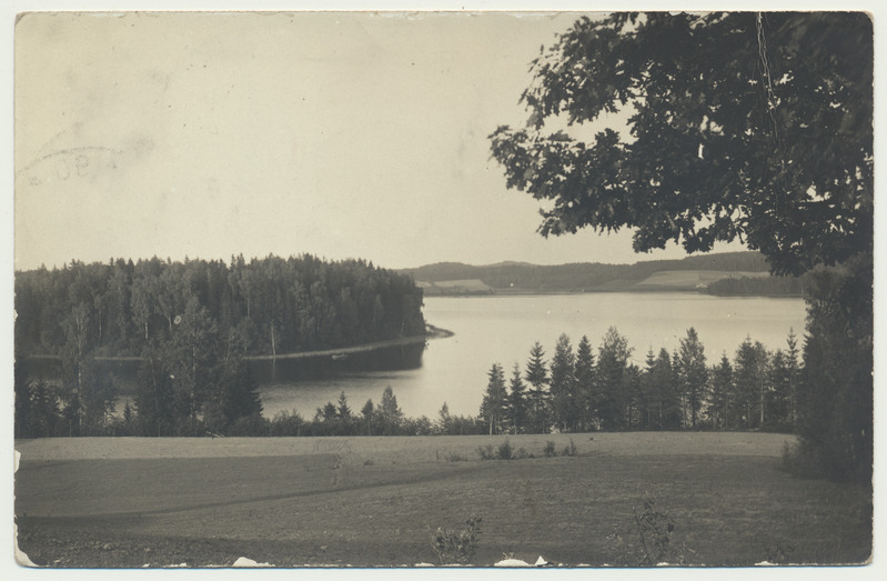 fotopostkaart, Pühajärv, u 1910