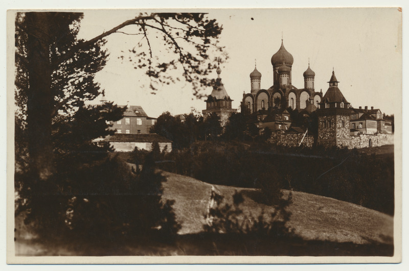 fotopostkaart, Kuremäe klooster, u 1930