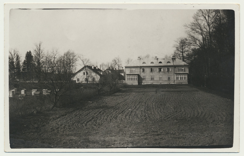 fotopostkaart, Kehtna Majapidamiskool, õpilaskodud, u 1935