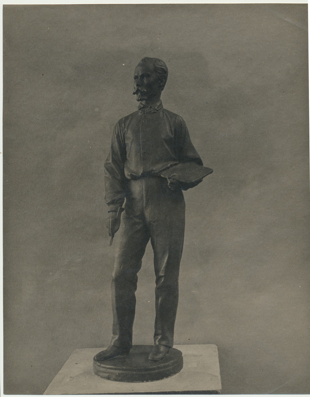 foto, J. Köleri skulptuur, kips (Av. Bock)
