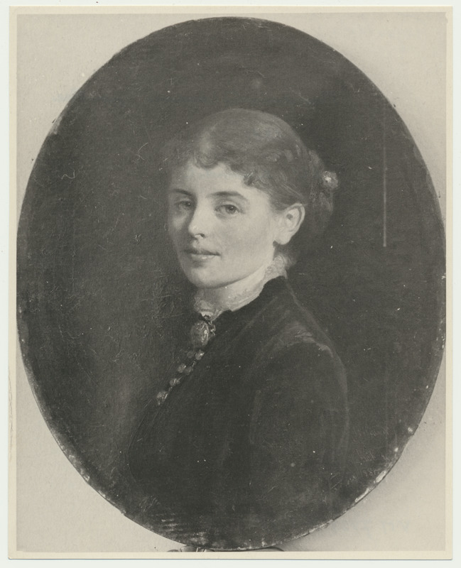 fotokoopia, J. Köleri maal "Daami portree"