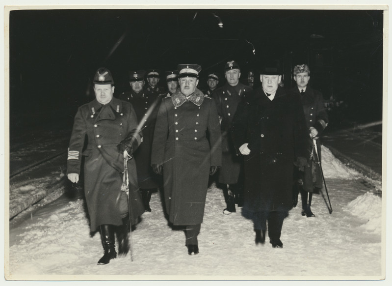 foto, Aleksander Jaakson jt, Läti, u 1939, foto Nodala, LETA