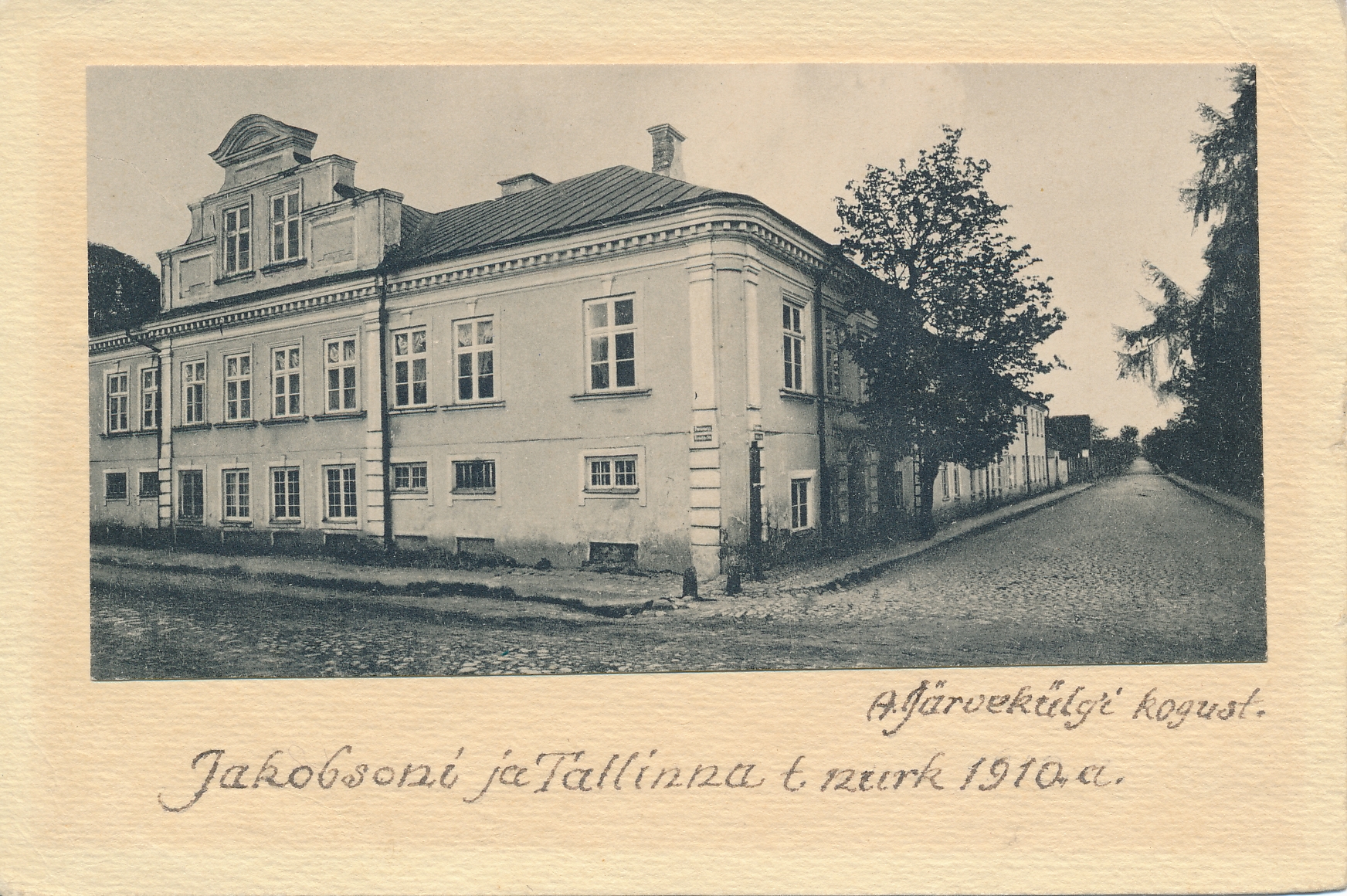 trükipostkaart, Viljandi, Stift, u 1910