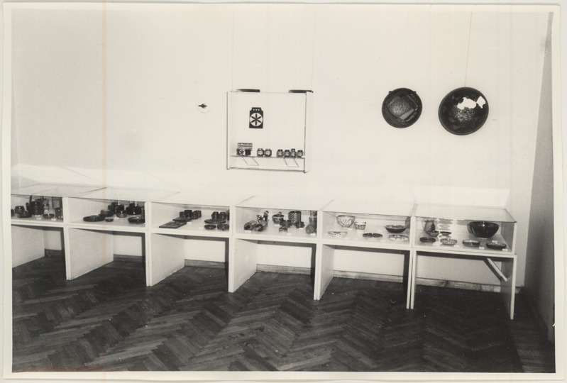 Helene Kuma keraamika näitus I korrusel 21. mai - 18. juuli 1971.