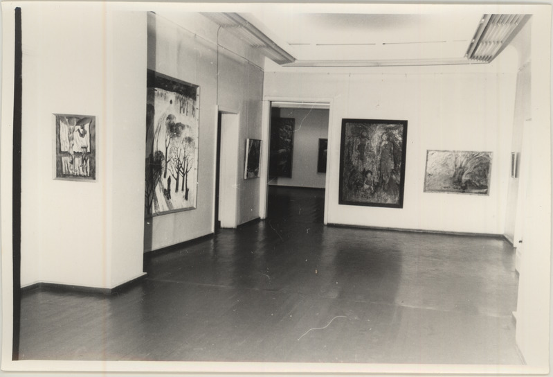 Gruusia maalikunstnike näitus II korrusel 24. juuni - 18. juuli 1971.