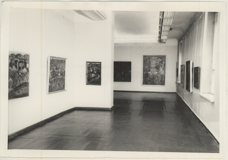 Gruusia maalikunstnike näitus II korrusel 24. juuni - 18. juuli 1971.
