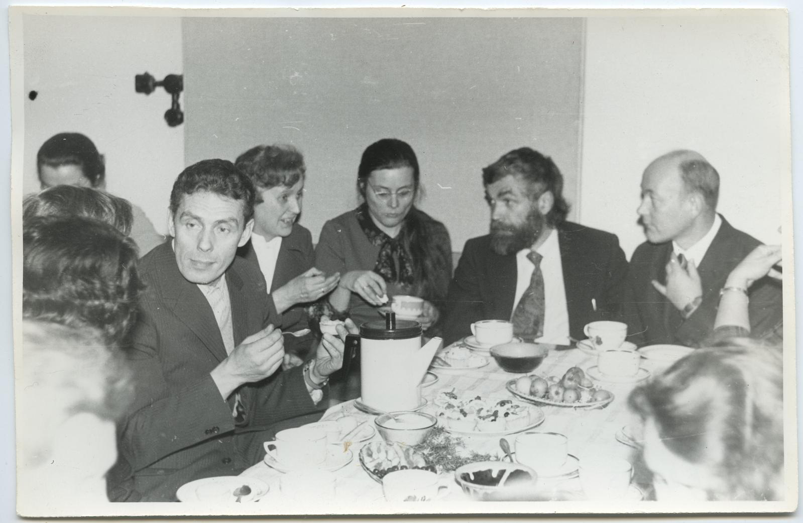 Kohtumisõhtu E. Põldroosiga 10. jaanuaril 1975.