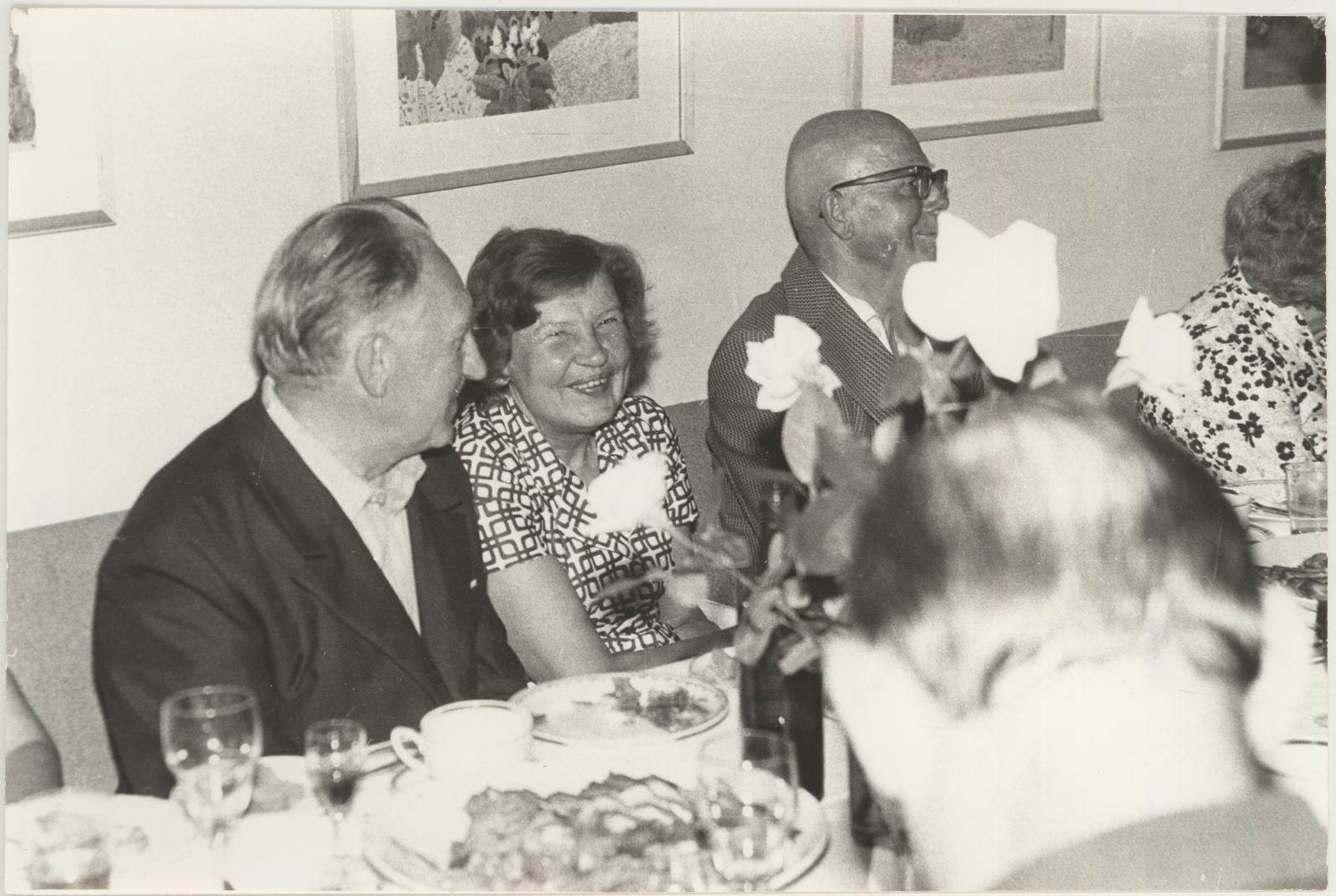 H. Puusaagi 80. sünnipäev 1975.a. juulis.