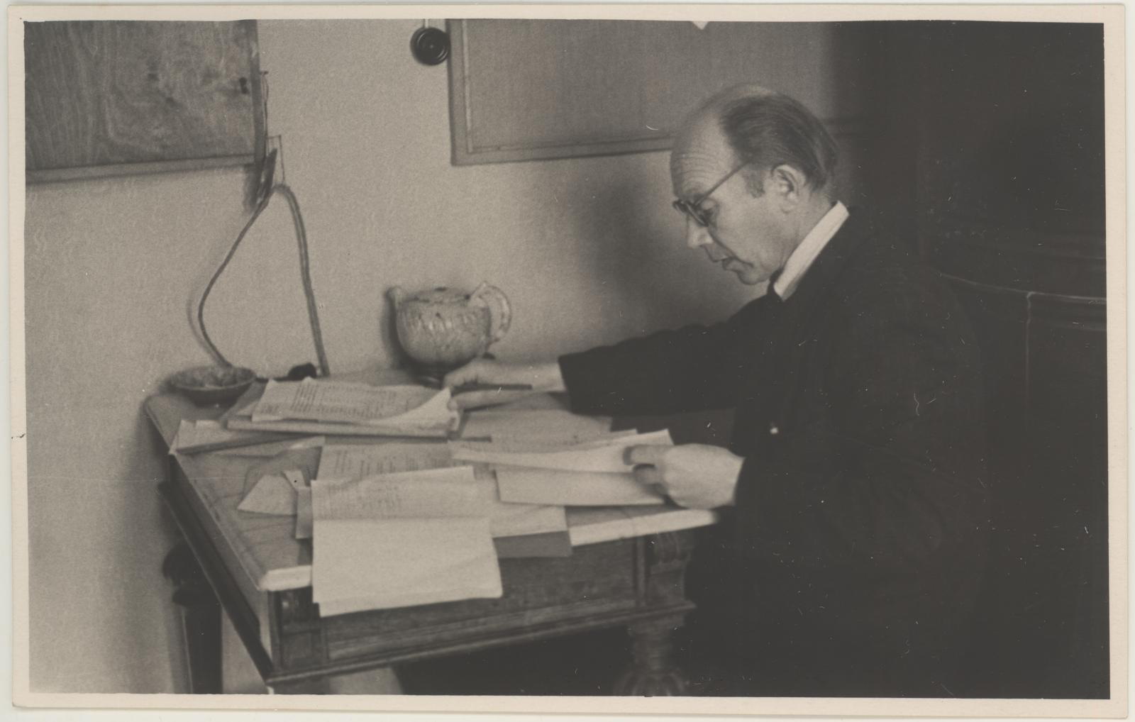 Majandusjuhataja Alfred Parv 31.01.1958