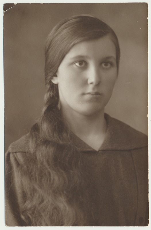 foto, Anna-Marie Kukk (Vares) (Peeter Ronk), 1918