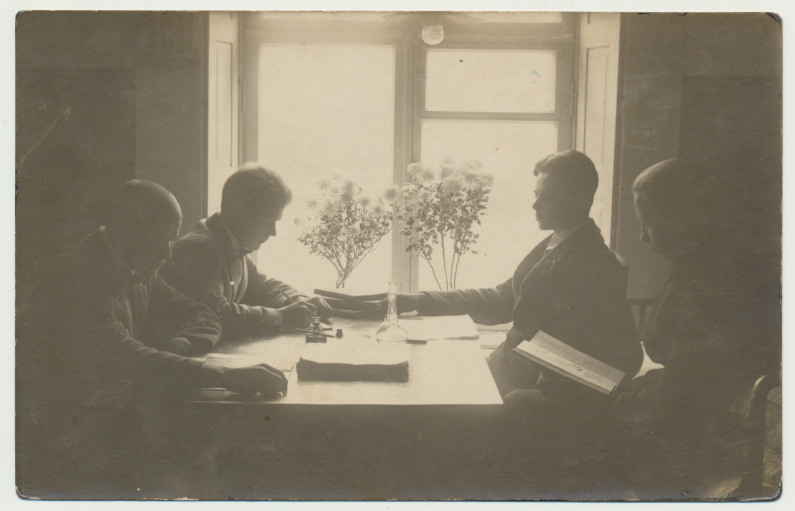 foto, Viljandimaa, Olustvere, internaadi tuba 15, 1926