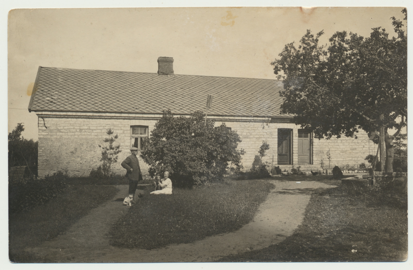 foto, Viljandimaa, Pilistvere, elumaja, u 1930