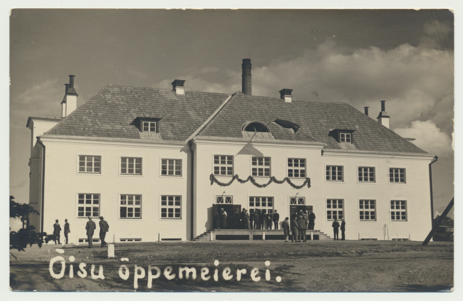 foto, Viljandimaa, uue Õisu meierei avamine, 03.09.1930, foto P. Eier
