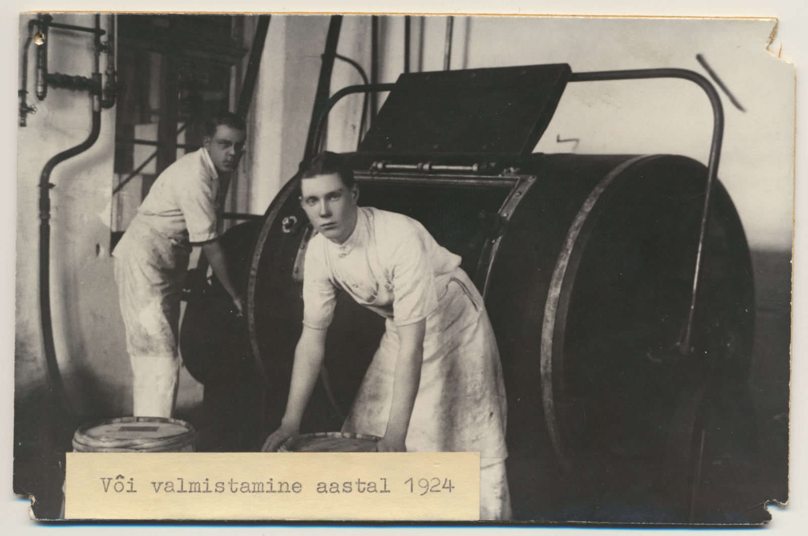 fotokoopia, Viljandi Piimaühingu meierei, või valmistamine, 1924